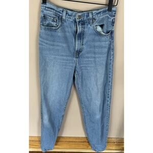 Levis Pants Women 27 Blue Denim Jeans High Loose Taper Big E (2nd Pair)